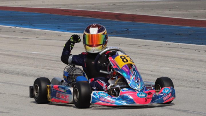 Augustus Toniolo é campeão da etapa de Homestead do SKUSA Winter Series