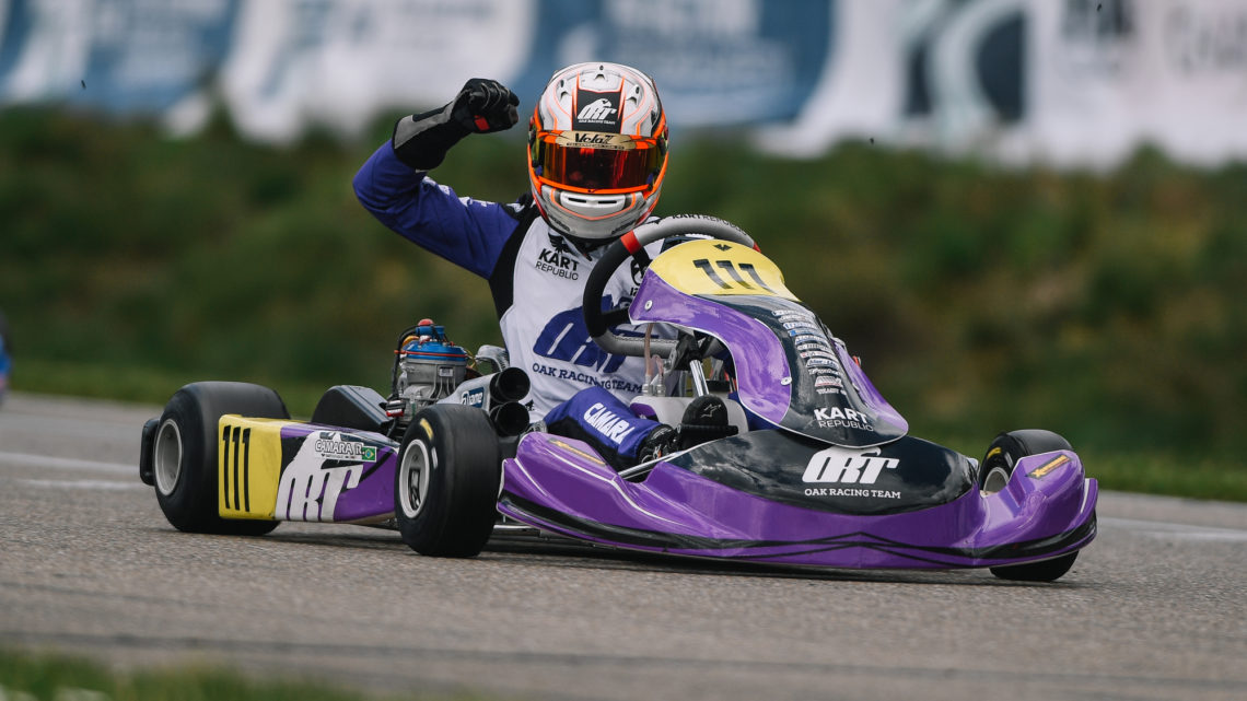 Rafa Câmara busca ampliar a liderança no Europeu de Kart em Sarno