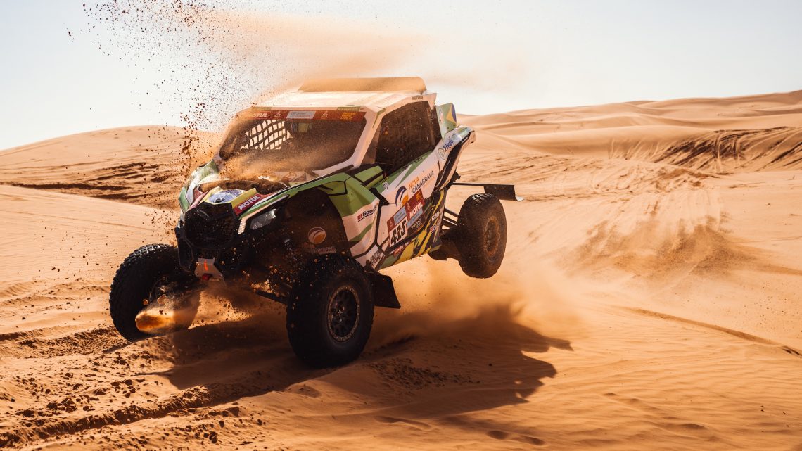 Dakar: Após sete etapas, Rodrigo Luppi/Maykel Justo estão no Top 5 dos UTVs T4